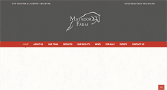 Desktop Screenshot of matadorfarmllc.com